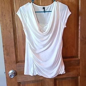 Maurices large dress shirt, white